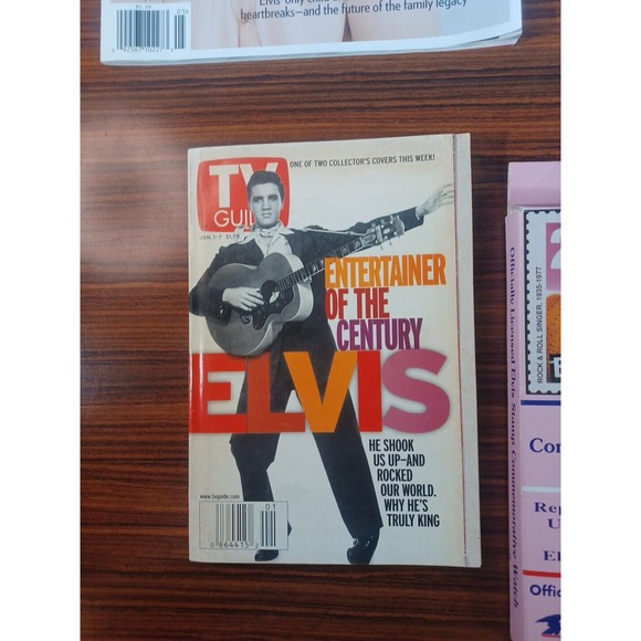 Vintage Elvis Presley Memorabilia (2)Watches Koozie Cards Magazines - Picture 5 of 16